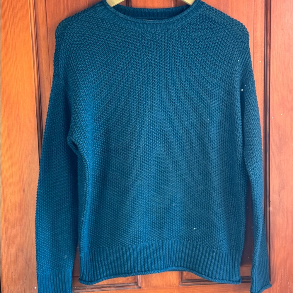 Jessica Simpson Deep Teal Blue Knit Sweater